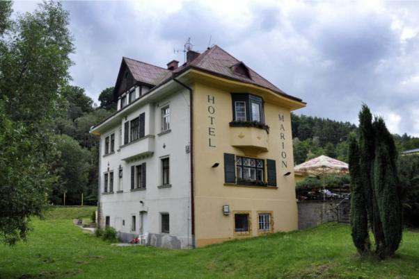 Penzion Marion Hotel Decin Exterior foto